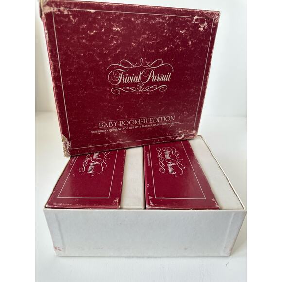 ONE BOX of cards Trivial Pursuit Baby Boomer Edition Subsidary Card Set, 1983 - Picture 4 of 7